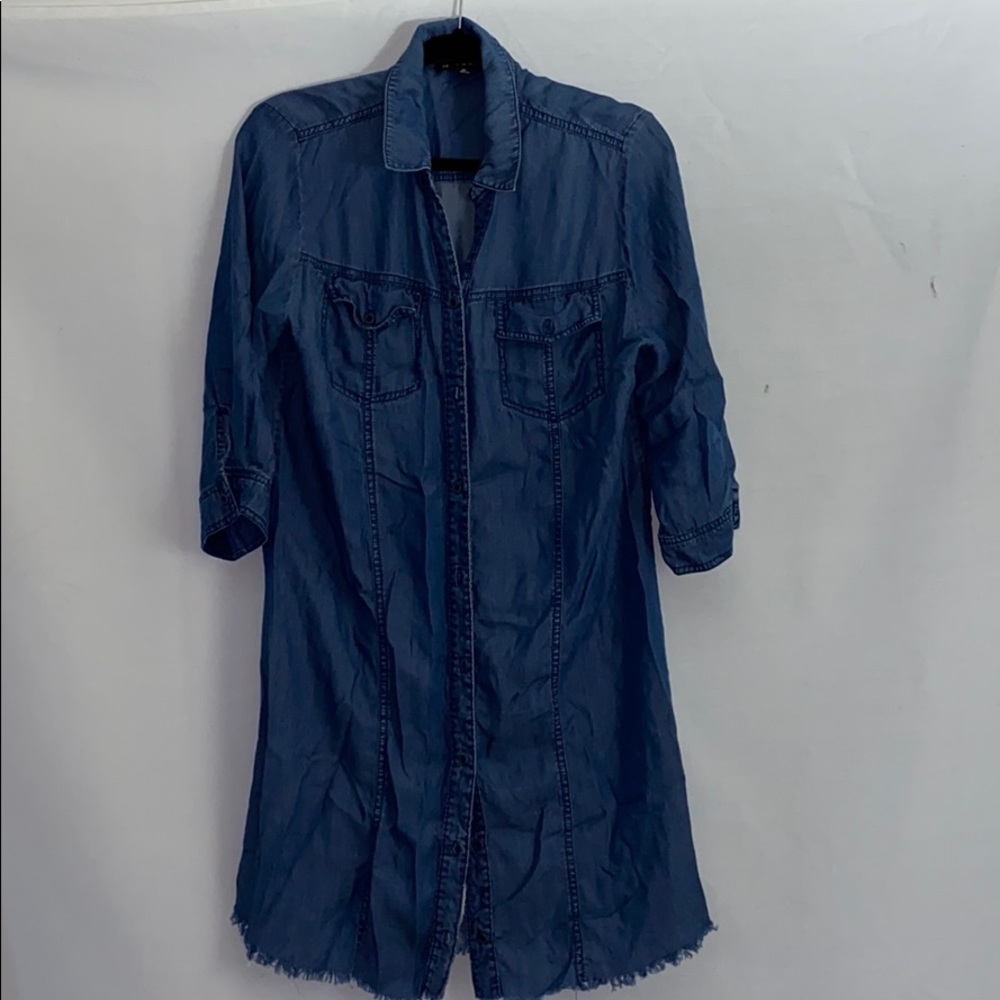 Soft button up dress